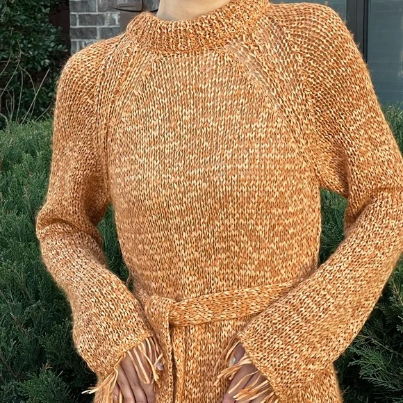 Nanushka Dresses | Nanushka Knit Dress | Color: Brown/Orange | Size: 2 | Hanxiaozhang's Closet